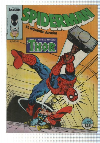 Forum, Marvel: Spiderman num 99 (1986) - El niño sera su lider (Burkett, Larocque)