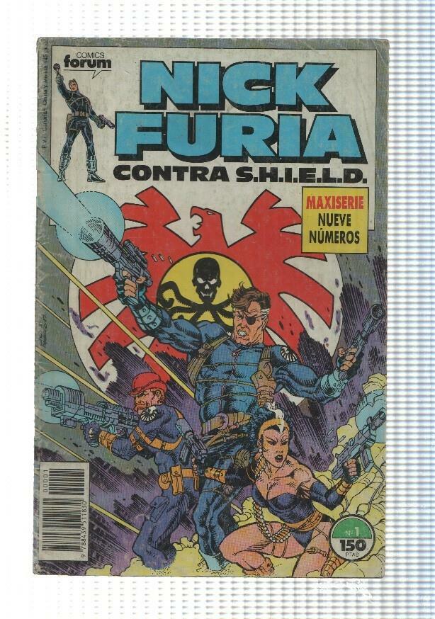 Marvel: Nick Furia contra Shield num 01- La ecuacion delta