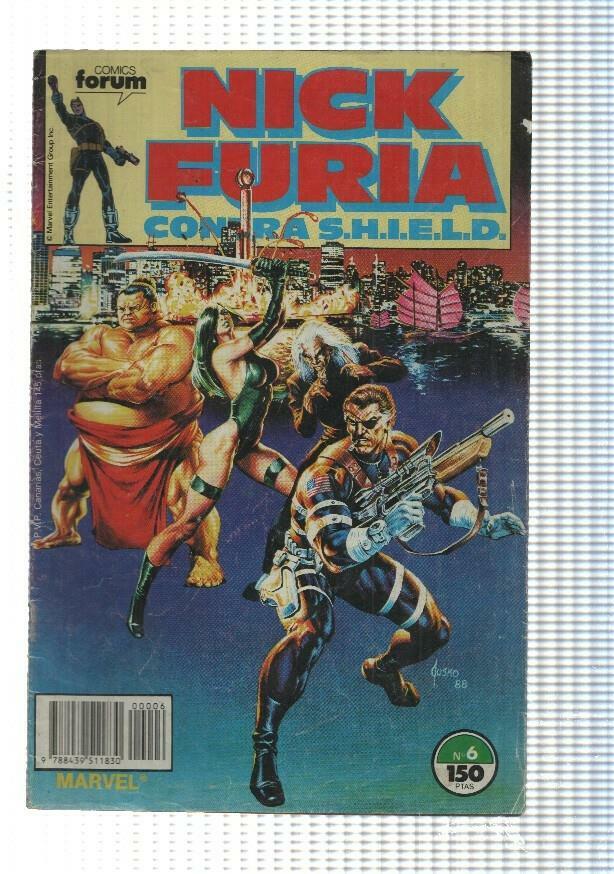 Marvel: Nick Furia contra Shield num 6 de 9, forum - La conexion oriental parte 2 (B. Harras)