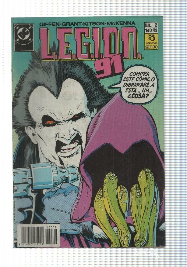 DC, Zinco: Legion 91 num 02 - El Padrino tira de los hilos (Giffen, Alant Grant)