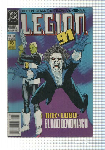 DC, Zinco: Legion 91 num 03 - El diario secreto de Garryn Bek (Giffen, Alant Grant)
