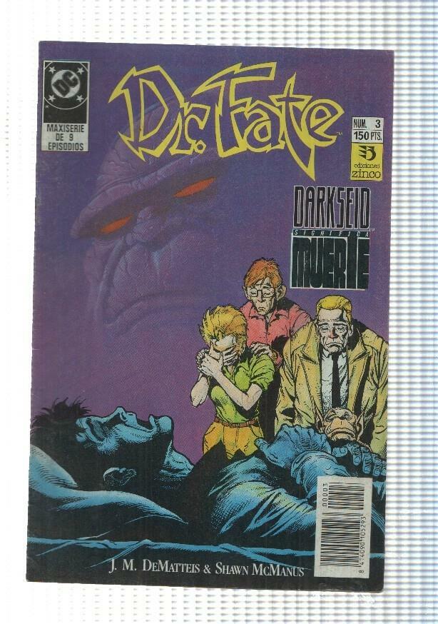 DC, Zinco: Dr Fate num 3 de 9 - Darkseid significa muerte (DeMatteis, McManus)
