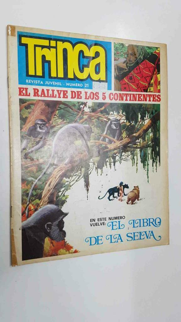 Revista Trinca: num 21 (sept 71) - El Rallye de los 5 continentes. El libro de la selva