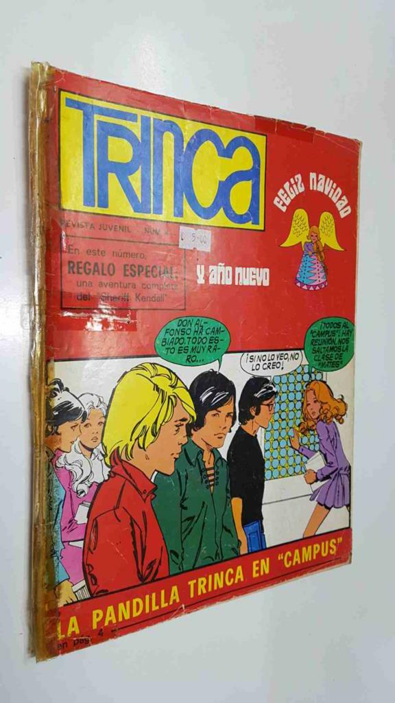 Revista Trinca: num 04 (dic 1970) - El arte en el tiempo: Escultura, Los guerrilleros en la zapatilla voladora