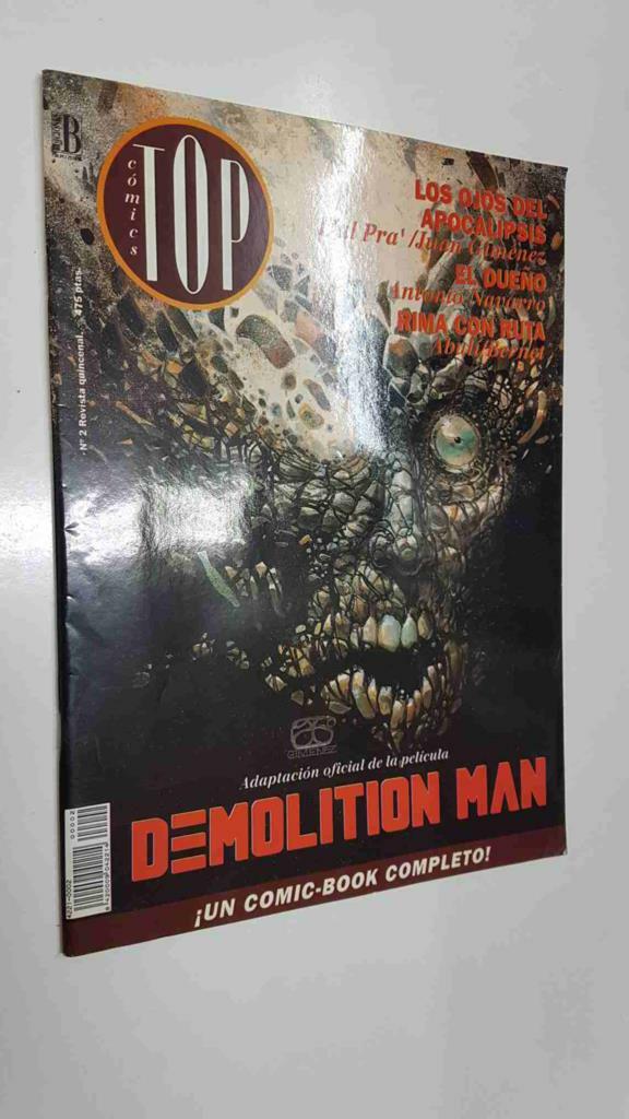 Comic-Book: Top Comics num 2 (feb 1994) - Demolition Man (2), Rima con ruta (Abuli, Bernet)