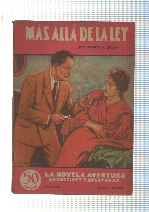 La novela de aventura numero 017: Mas alla de la ley