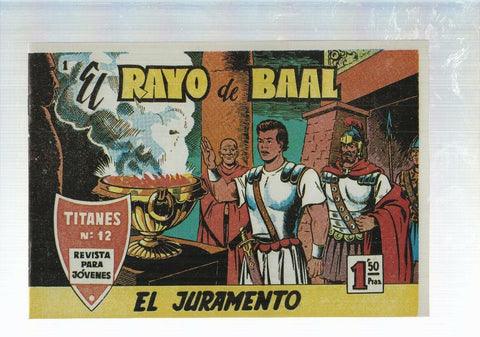 Facsimil: El Rayo de Baal numero 1: El juramento