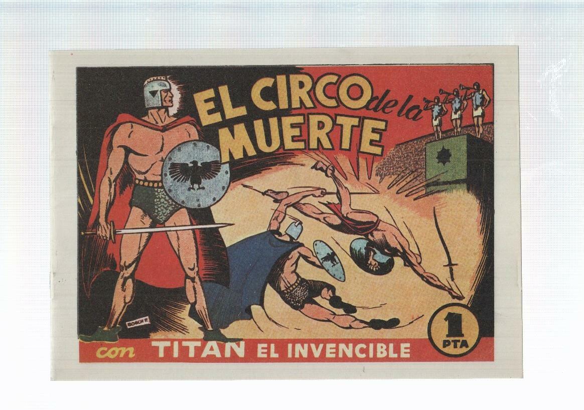 Facsimil: Titan el invencible numero 1: El circo de la muerte