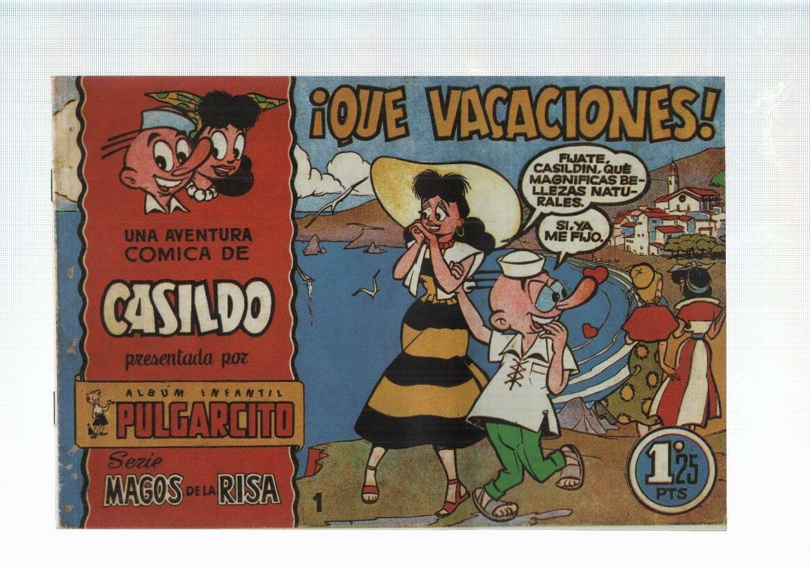 Facsimil: Magos de la Risa: Casildo: Que vacaciones