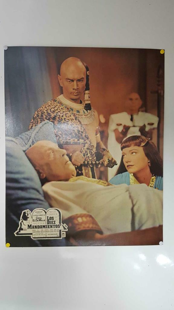 Poster cine: Los diez mandamientos de Cecil B de Mille, modelo 1
