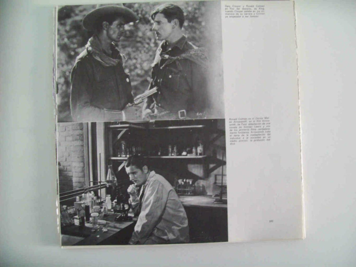 LAMINA 14244: Gary Cooper y Ronald Colman en Flor del desierto