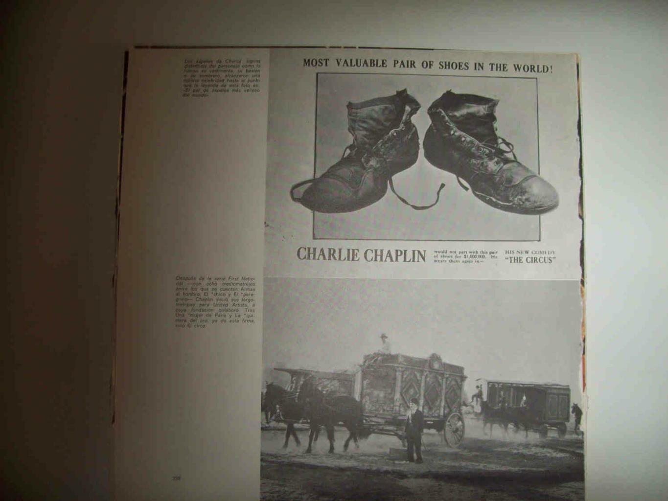 LAMINA 14239: Los zapatos de Charlot