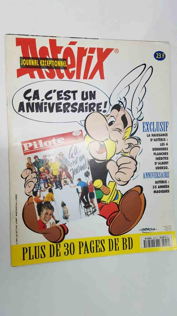 revista: Le journal Exceptionnel Asterix. Plus de 30 pages de BD