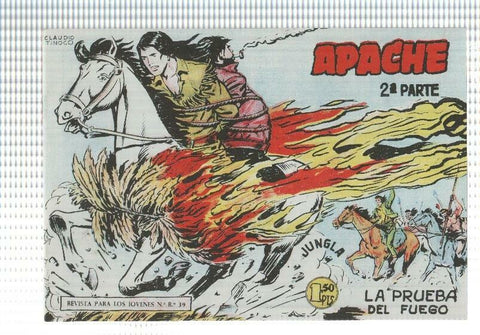 Facsimil: Apache segunda serie numero 06: La prueba del fuego
