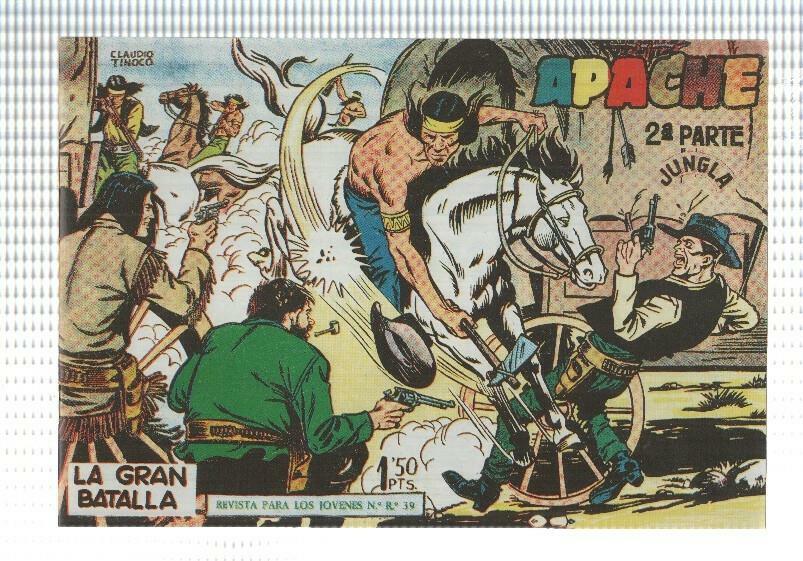 Facsimil: Apache segunda serie numero 08: la gran batalla