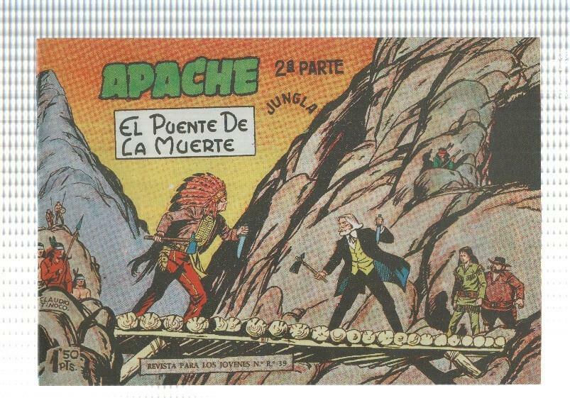 Facsimil: Apache segunda serie numero 10: El puente de la muerte