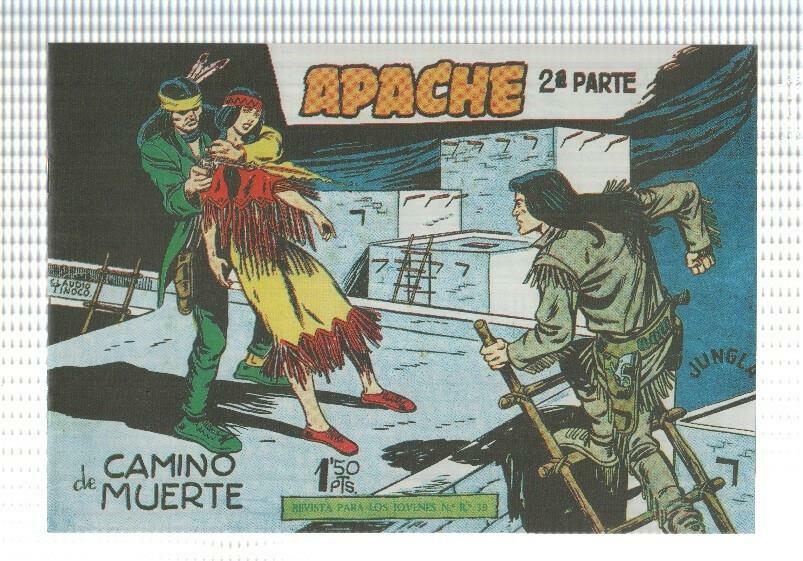 Facsimil: Apache segunda serie numero 12: Camino de muerte