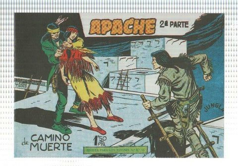 Facsimil: Apache segunda serie numero 12: Camino de muerte