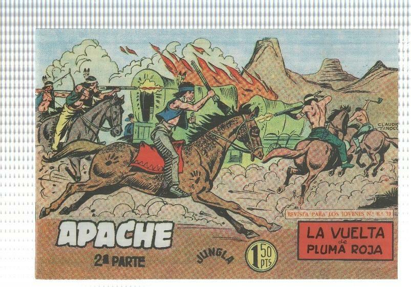 Facsimil: Apache segunda serie numero 20: La vuelta de Pluma Roja
