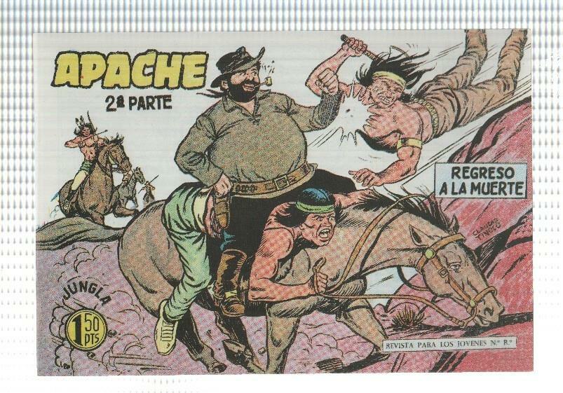 Facsimil: Apache segunda serie numero 24: Regreso a la muerte