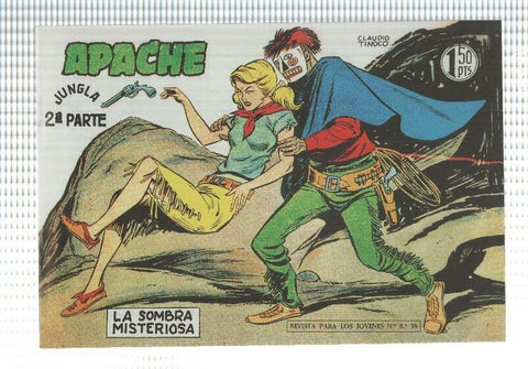 Facsimil: Apache segunda serie numero 25: La sombra misterios