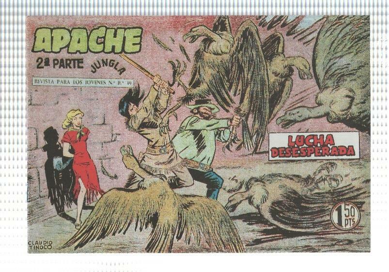 Facsimil: Apache segunda serie numero 27: Lucha desesperada