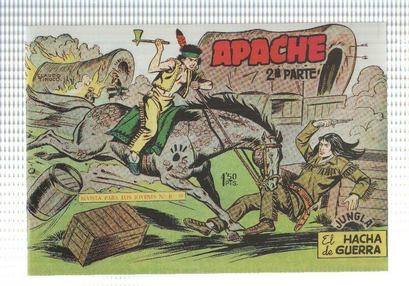 Facsimil: Apache segunda serie numero 21: El hacha de guerra