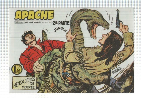 Facsimil: Apache segunda serie numero 36: Mensajeros de muerte