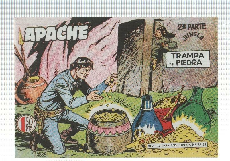 Facsimil: Apache segunda serie numero 40_ Trampa de piedra