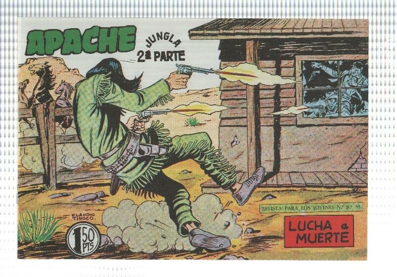 Facsimil: Apache segunda serie numero 43: Lucha a muerte
