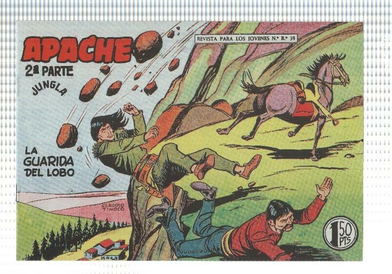 Facsimil: Apache segunda serie numero 45: La guarida del lobo