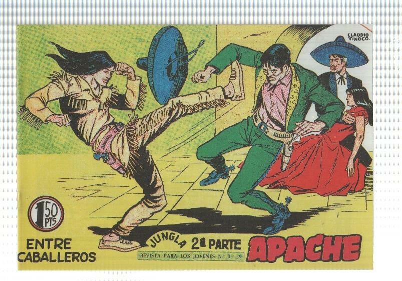 Facsimil: Apache segunda serie numero 48: Entre caballeros