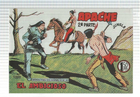 Facsimil: Apache segunda serie numero 53: El ambicioso