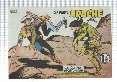 Facsimil: Apache segunda serie numero 59: La ultima oportunidad