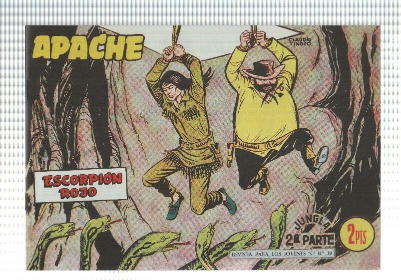 Facsimil: Apache segunda serie numero 69: Escorpion rojo