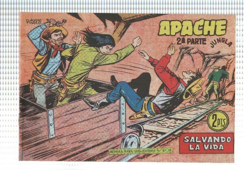 Facsimil: Apache segunda serie numero 66: Salvando la vida