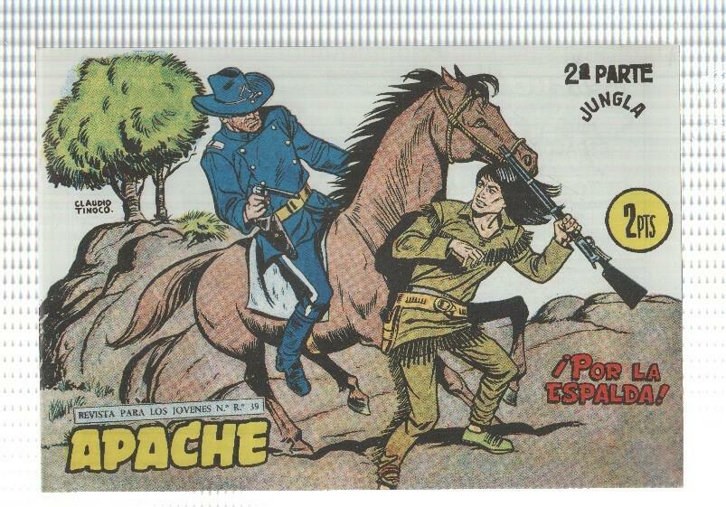 Facsimil: Apache segunda serie numero 71: Por la espalda