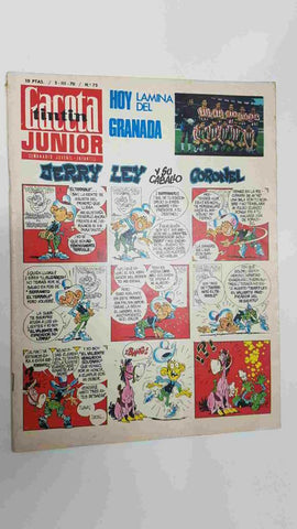 Tintin Gaceta Junior num 73 (5-3-70) - No tiene la lamina del Granada