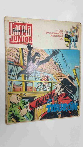 Tintin Gaceta Junior num 78 (9-4-70) - El Tiburon en Cargamento de Muerte
