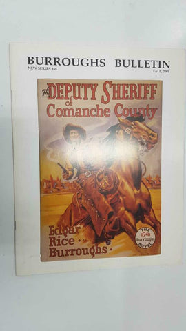 Burroughs Bulletin: num 48, fall 2001. Cover: The Deputy Sheriff of Comanche County