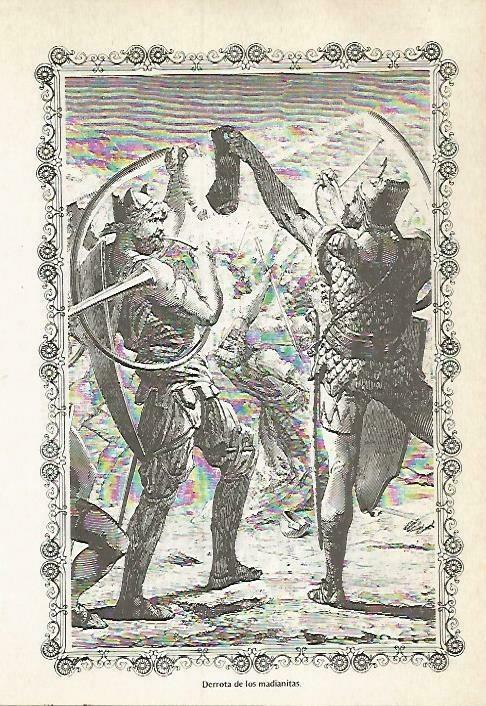 LAMINA 14516: Derrota de los madianitas