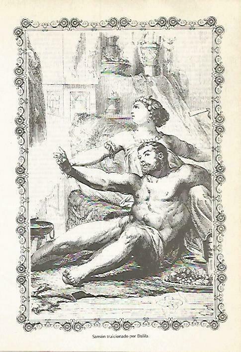 LAMINA 14520: Sanson y Dalila