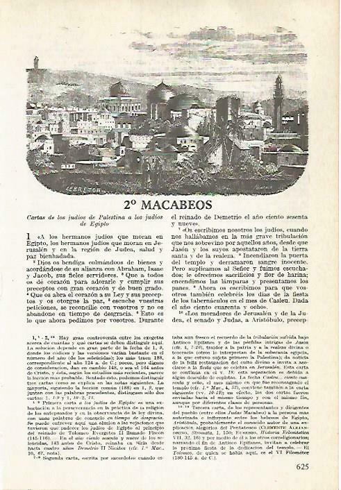 LAMINA 14525: Macabeos