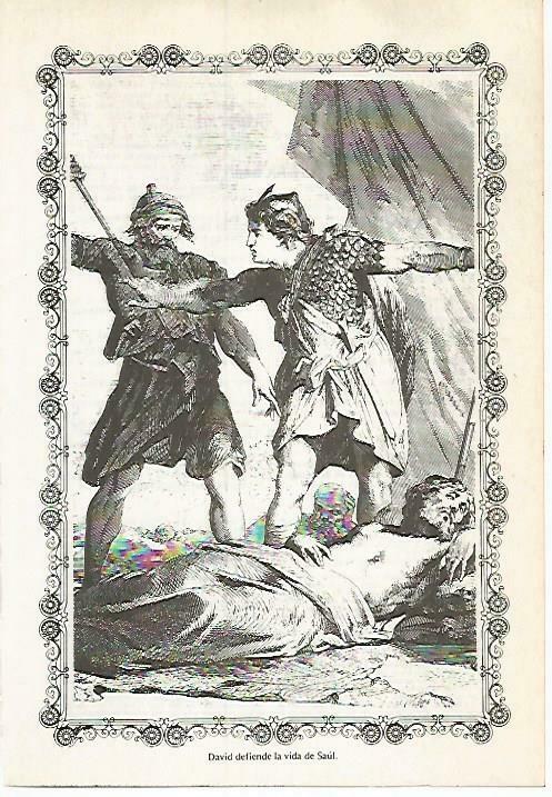 LAMINA 14530: David defiende a Saul