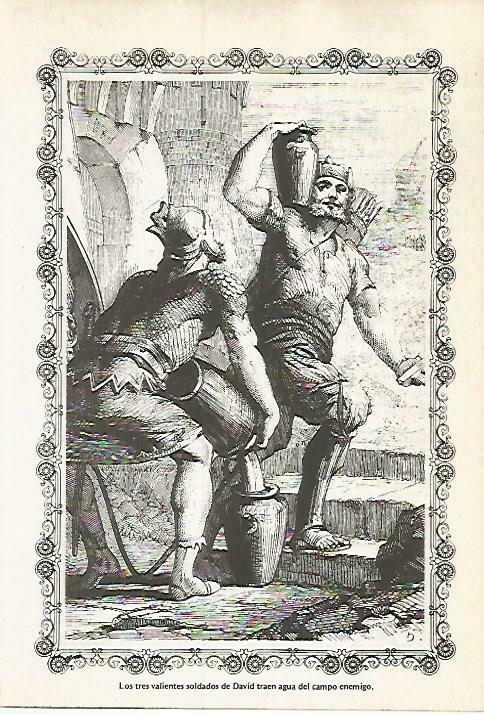 LAMINA 14532: Los soldados de David