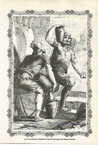 LAMINA 14532: Los soldados de David