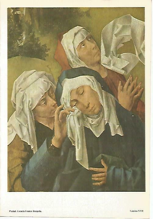 LAMINA 14540: Piedad, de la escuela franco-borgoña