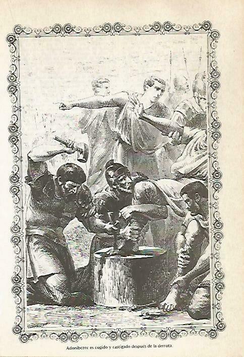LAMINA 14511: Adonibezec castigado