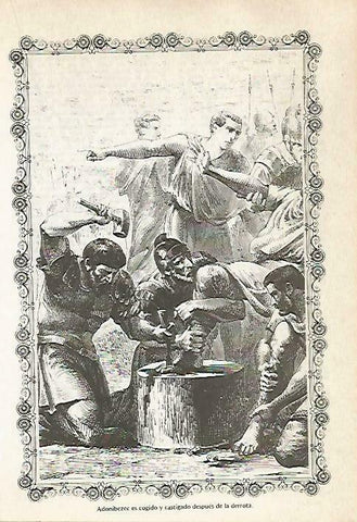 LAMINA 14511: Adonibezec castigado