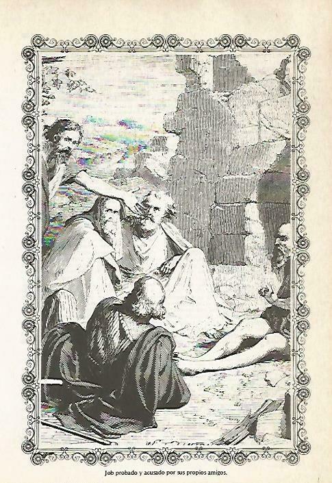 LAMINA 14485: Job y sus amigos